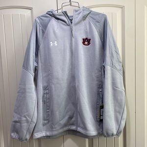UA mens storm swacket size large grey 1360962 AU logo on chest